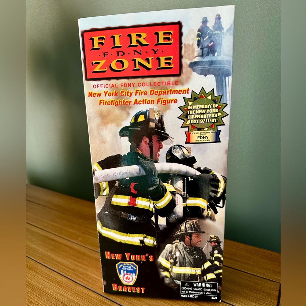 FDNY Fire Zone Action Figure - Collectible